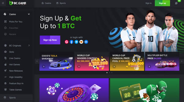 BC.Game Welcome Bonus Unlocking Rewards for New Players